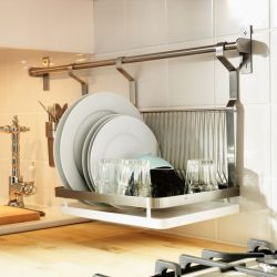 Кухонная Сушилка для Посуды В Шкаф: 115+ (Фото) Как Установить?