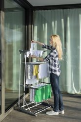 85+ Фото Приспособлений для Сушки белья на балконе своими руками: Вешалка, Лианы, Веревки. Какой Вариант выбрать?