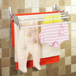 85+ Фото Приспособлений для Сушки белья на балконе своими руками: Вешалка, Лианы, Веревки. Какой Вариант выбрать?