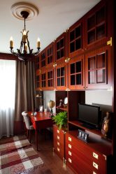Венге в интерьере: 160+ (Фото) сочетаний цветов с мебелью (дизайн гостиной, спальни, прихожей)