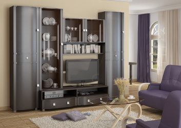 Венге в интерьере: 160+ (Фото) сочетаний цветов с мебелью (дизайн гостиной, спальни, прихожей)