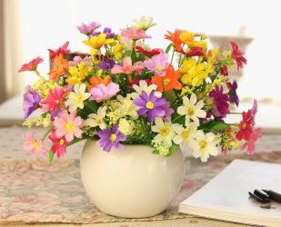 Цветы в интерьере: 175+ (Фото) Красивых сочетаний (в гостиной, спальне, на кухне)