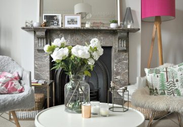 Цветы в интерьере: 175+ (Фото) Красивых сочетаний (в гостиной, спальне, на кухне)