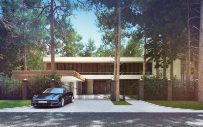 Дорожки на даче из тротуарной плитки — Дизайн красивого двора (120+ Фото)