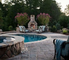 Дорожки на даче из тротуарной плитки — Дизайн красивого двора (120+ Фото)