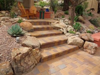 Дорожки на даче из тротуарной плитки — Дизайн красивого двора (120+ Фото)