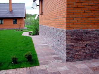 Дорожки на даче из тротуарной плитки — Дизайн красивого двора (120+ Фото)