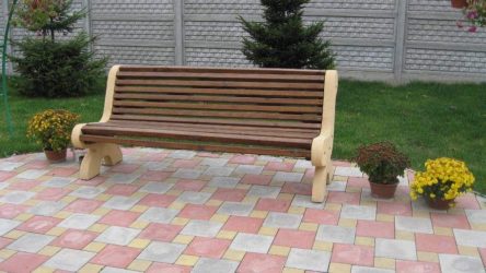 Дорожки на даче из тротуарной плитки — Дизайн красивого двора (120+ Фото)