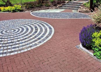 Дорожки на даче из тротуарной плитки — Дизайн красивого двора (120+ Фото)