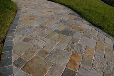 Дорожки на даче из тротуарной плитки — Дизайн красивого двора (120+ Фото)