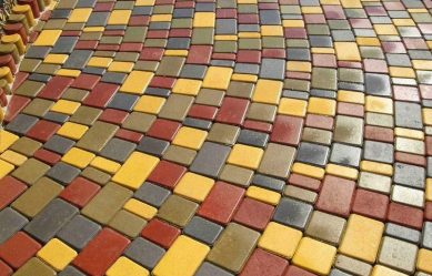 Дорожки на даче из тротуарной плитки — Дизайн красивого двора (120+ Фото)