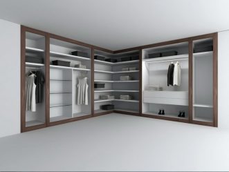 Угловой Шкаф-купе в современную спальню: от маленьких до больших. Каким может быть его наполнение?