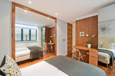 Угловой Шкаф-купе в современную спальню: от маленьких до больших. Каким может быть его наполнение?