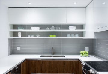 Узкая и длинная Кухня — Как оформить? Нюансы и хитрости для маленького интерьера (175+ Фото)