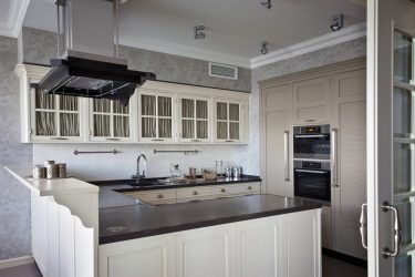 Узкая и длинная Кухня — Как оформить? Нюансы и хитрости для маленького интерьера (175+ Фото)