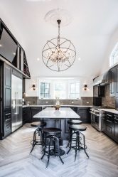 Узкая и длинная Кухня — Как оформить? Нюансы и хитрости для маленького интерьера (175+ Фото)