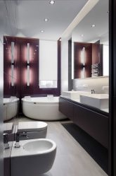 Дизайн Ванной комнаты с Раковиной и без нее: Выбираем мебель (165+ Фото). Чему отдать предпочтение?