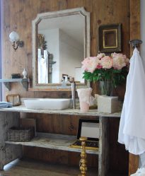 Дизайн Ванной комнаты в стиле прованс – нежная романтика для души и тела (205+ Фото)