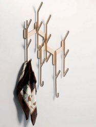 Настенная Вешалка своими руками в прихожую: с обувницей, с полкой, с крючками. Забудьте о недостатке пространства!