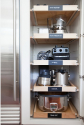 Встроенные кухни (150+ Фото): Как выбрать технику? (холодильник, духовой шкаф, вытяжка)