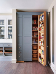 Встроенные кухни (150+ Фото): Как выбрать технику? (холодильник, духовой шкаф, вытяжка)