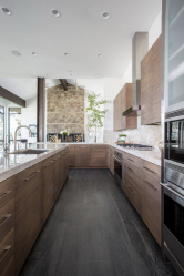 Встроенные кухни (150+ Фото): Как выбрать технику? (холодильник, духовой шкаф, вытяжка)