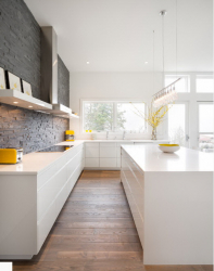 Встроенные кухни (150+ Фото): Как выбрать технику? (холодильник, духовой шкаф, вытяжка)