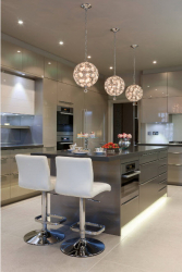 Встроенные кухни (150+ Фото): Как выбрать технику? (холодильник, духовой шкаф, вытяжка)