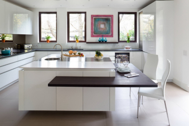 Встроенные кухни (150+ Фото): Как выбрать технику? (холодильник, духовой шкаф, вытяжка)