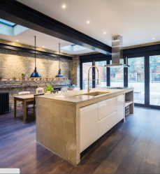 Встроенные кухни (150+ Фото): Как выбрать технику? (холодильник, духовой шкаф, вытяжка)