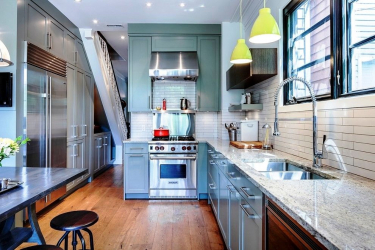 Встроенные кухни (150+ Фото): Как выбрать технику? (холодильник, духовой шкаф, вытяжка)