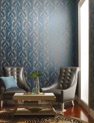 Синий цвет в интерьере — Цвет неба и моря (215+ Фото) Эксклюзивного дизайна