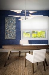 Синий цвет в интерьере — Цвет неба и моря (215+ Фото) Эксклюзивного дизайна