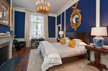 Синий цвет в интерьере — Цвет неба и моря (215+ Фото) Эксклюзивного дизайна