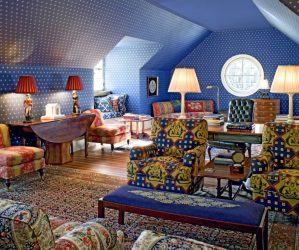 Синий цвет в интерьере — Цвет неба и моря (215+ Фото) Эксклюзивного дизайна