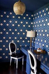 Синий цвет в интерьере — Цвет неба и моря (215+ Фото) Эксклюзивного дизайна