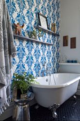 Синий цвет в интерьере — Цвет неба и моря (215+ Фото) Эксклюзивного дизайна