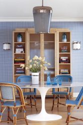 Синий цвет в интерьере — Цвет неба и моря (215+ Фото) Эксклюзивного дизайна