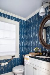 Синий цвет в интерьере — Цвет неба и моря (215+ Фото) Эксклюзивного дизайна