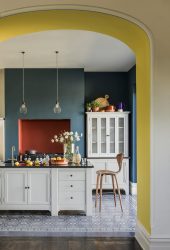 Синий цвет в интерьере — Цвет неба и моря (215+ Фото) Эксклюзивного дизайна