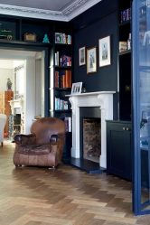 Синий цвет в интерьере — Цвет неба и моря (215+ Фото) Эксклюзивного дизайна