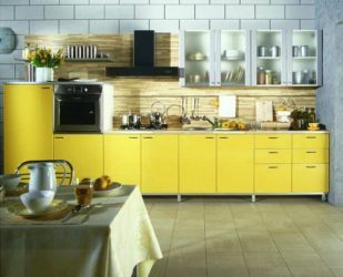 Интерьер с кислинкой: + 135 Фото кухни в желтом цвете. Начинаем утро бодро и солнечно