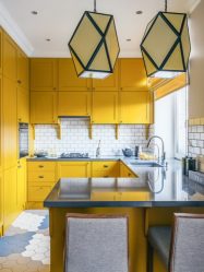 Интерьер с кислинкой: + 135 Фото кухни в желтом цвете. Начинаем утро бодро и солнечно