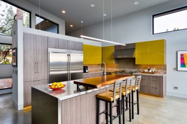 Интерьер с кислинкой: + 135 Фото кухни в желтом цвете. Начинаем утро бодро и солнечно