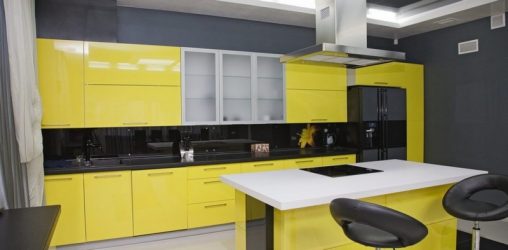 Интерьер с кислинкой: + 135 Фото кухни в желтом цвете. Начинаем утро бодро и солнечно