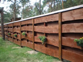 Деревянный забор для частного дома: Как выбрать? 200+ (Фото) Красивых вариантов