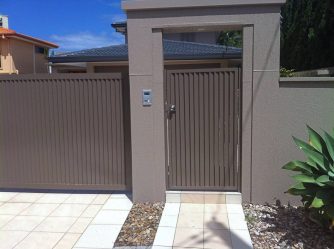 Забор из профнастила для Частного Дома: 135+ (Фото) Красивых ограждений своими руками