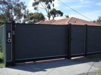 Забор из профнастила для Частного Дома: 135+ (Фото) Красивых ограждений своими руками