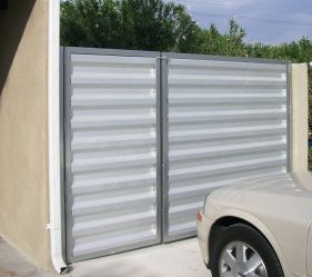 Забор из профнастила для Частного Дома: 135+ (Фото) Красивых ограждений своими руками