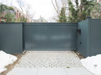 Забор из профнастила для Частного Дома: 135+ (Фото) Красивых ограждений своими руками